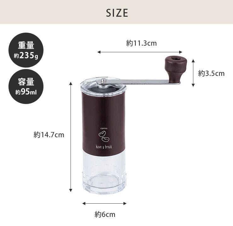 PeDe 手挽きコーヒーミル ホワイト/グリーン TIMEMORE TIMEMOREタイムモア S3 コーヒーミル 手挽きコーヒー