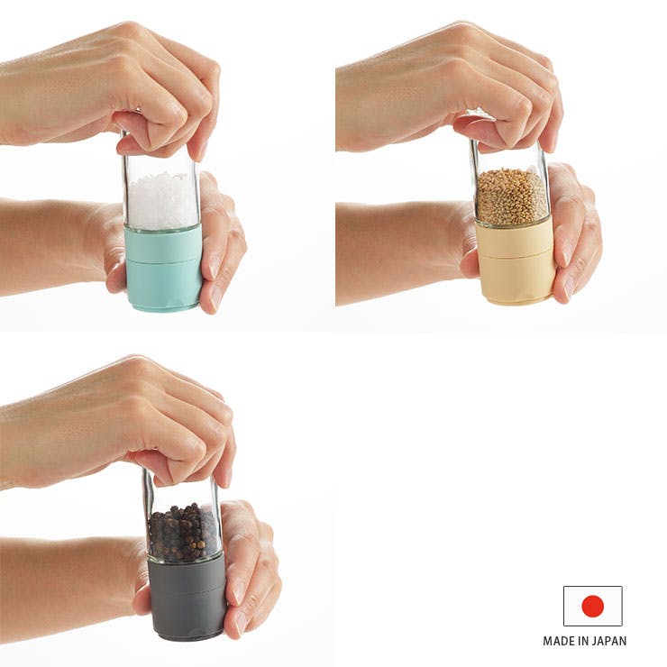 MILLU セラミック しおミル ごまミル こしょうミル 川崎合成樹脂 MI