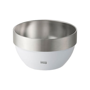 サーモマグ スタッキングボウル 320ml thermomug STACKING BOWL 320 SB23-32【ステンレスボウル 真空二重構造/汁椀 小鉢 スープボウル 保温 保冷 ステンレス スタッキング】ホワイト