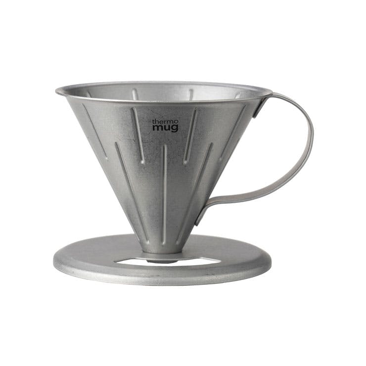 サーモマグ コーヒードリッパー S thermo mug x TSUBAME COFFEE DRIPPER S T-CD21シルバー 包丁・ハサミ・調理器具・製菓用品 サーモマグ コーヒードリッパー S thermo mug x TSUBAME COFFEE DRIPPER S T-CD21シルバー 包丁・ハサミ・調理器具・製菓用品