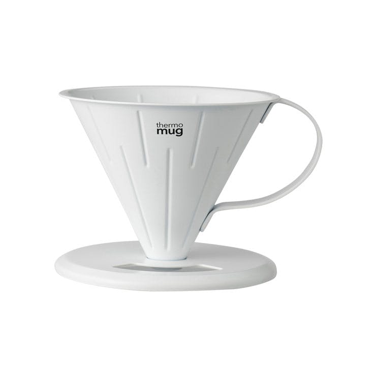 サーモマグ コーヒードリッパー S thermo mug x TSUBAME COFFEE DRIPPER S T-CD21ホワイト 包丁・ハサミ・調理器具・製菓用品 サーモマグ コーヒードリッパー S thermo mug x TSUBAME COFFEE DRIPPER S T-CD21ホワイト 包丁・ハサミ・調理器具・製菓用品