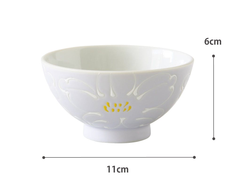 波佐見焼NISHIYAMA青い花模様の茶碗 6個セット【定価14,520円】 波佐見焼NISHIYAMA青い花模様の茶碗 6個セット【定価14,520円