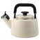 富士ホーロー コットン プラス 笛吹きケトル ホーロー 2.1L ガス火 IH対応 Cotton Series コットンシリーズ【ケトル 笛吹き 笛吹ケトル やかん ほうろう 琺瑯 直火】 グレーシュ