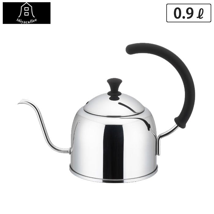 ミヤコーヒー ドリップケトル 0.9L ミラー IH対応 宮崎製作所 Miyacoffee MCO-1 やかん・ケットル ミヤコーヒー ドリップケトル 0.9L ミラー IH対応 宮崎製作所 Miyacoffee MCO-1 やかん・ケットル