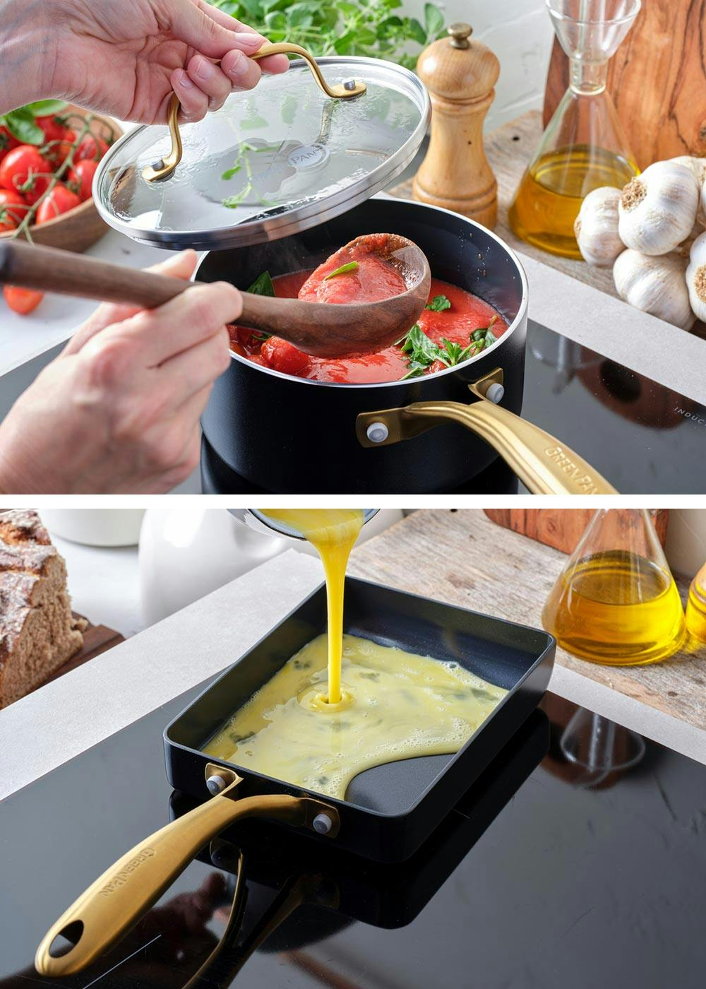 GreenPan ストウディオ フライパン セット GREEN PAN グリーンパン ストゥディオ フライパン 4点セット IH