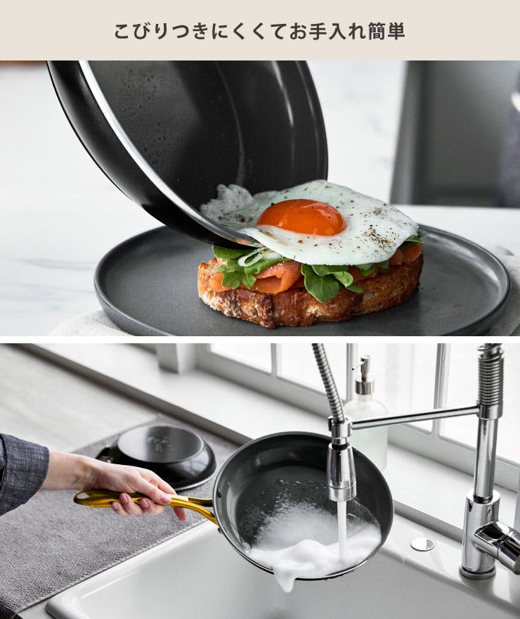 グリーンパン ストゥディオ フライパン 20cm IH対応 GREENPAN