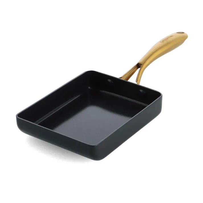 グリーンパン ストゥディオ エッグパン IH対応 GREENPAN【玉子焼き器 卵焼き 片手鍋 直火 オーブン調理 アルミ セラミックコーティング PFOA PFASフリー フッ素不使用】