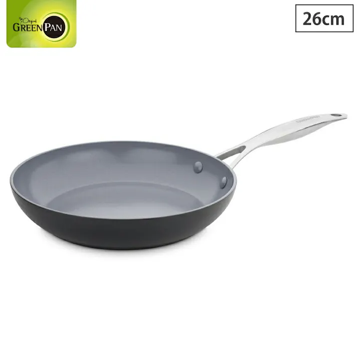グリーンパン ヴェニス プロ フライパン 26cm IH対応 GREENPAN CC000652-001【IH セラミックコーティング アルミ 金属ヘラOK 食洗機対応 PFOA PFASフリー フッ素不使用】