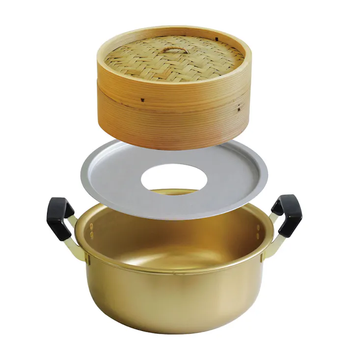 中華セイロ用 受け台 24cm アルミ 外径10~21cmのセイロ用 北陸アルミニウム A-2273 hokua メール便【せいろ 受け台 蒸し器 日本製】