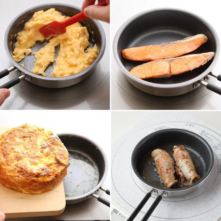 貝印 o.e.c. minima ミニマ フライパン 15cm DY5206【スキレット IH対応 深型 kai oec】