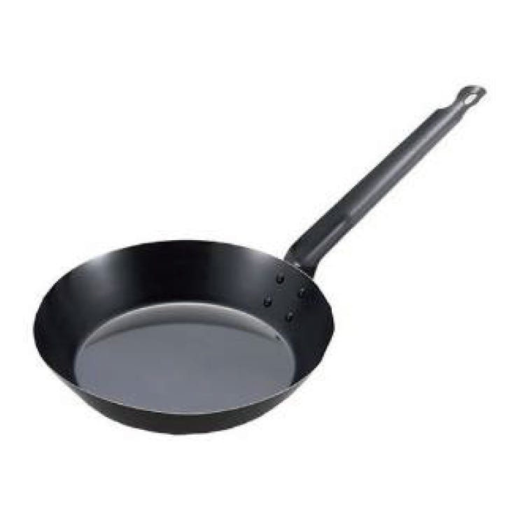 工房アイザワ ブラックピーマン 鉄 フライパン 20cm 直火専用 軽量 70372【鉄フライパン 軽い アイザワ 日本製】