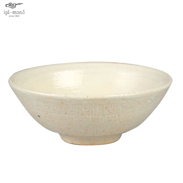 長谷園 優 平飯碗 KS-02 180ml 長谷製陶【ごはん茶碗 伊賀焼 陶器】