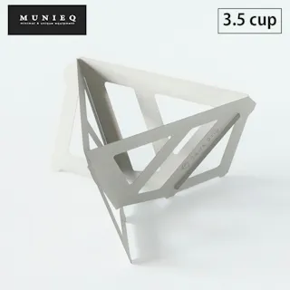 Tetra Drip テトラドリップ 3.5cup 02S 2~4人用 ステンレス MUNIEQ ミュニーク TD-02S【ドリッパー アウトドア コーヒードリッパー 珈琲ドリッパー 組立式 携帯 軽量】 ステンレス