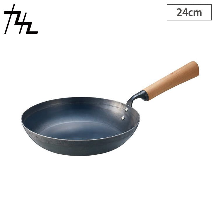 新 九十九 打出し フライパン 24cm IH対応 山田工業所 00298786