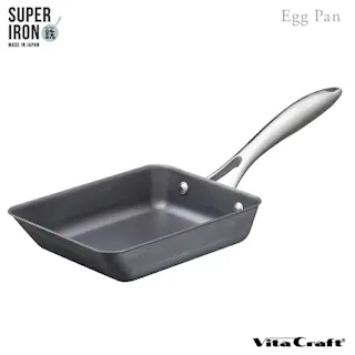 ビタクラフト スーパー鉄 エッグパン ガス火 IH対応 Vita Craft NO.2009【玉子焼き器 鉄フライパン 卵焼き 窒化鉄 お手入れ簡単 鉄製 調理器具 日本製 PFASフリー】