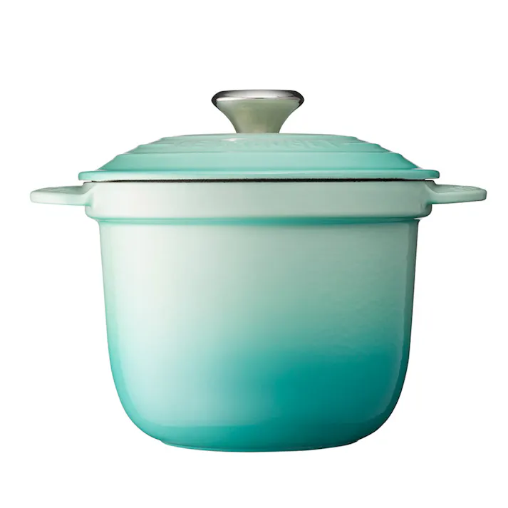 ルクルーゼ ココット・エブリィ 18 LE CREUSE COCOTTE EVERY【両手鍋 鍋 なべ 鋳物鍋 ガス火 IH対応 オーブン 揚げ物 煮物 深型】 クールミント