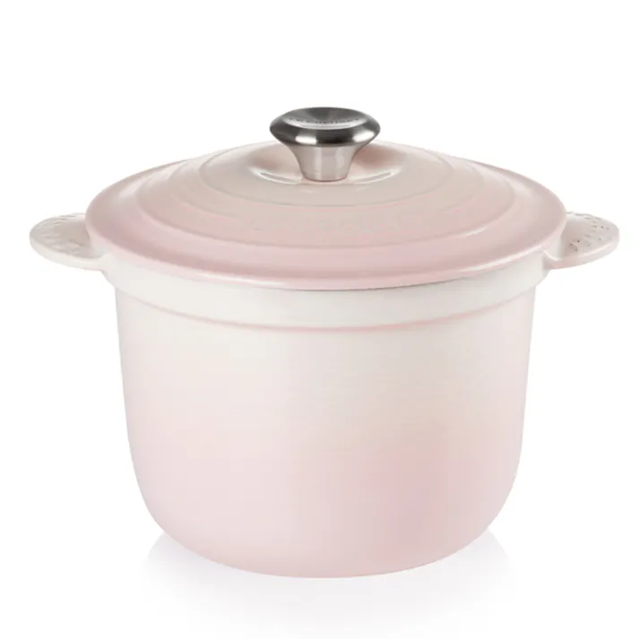 ルクルーゼ ココット・エブリィ 20 LE CREUSE COCOTTE EVERY【両手鍋 鍋 なべ 鋳物鍋 ガス火 IH対応 オーブン 揚げ物 煮物 深型】 シェルピンク