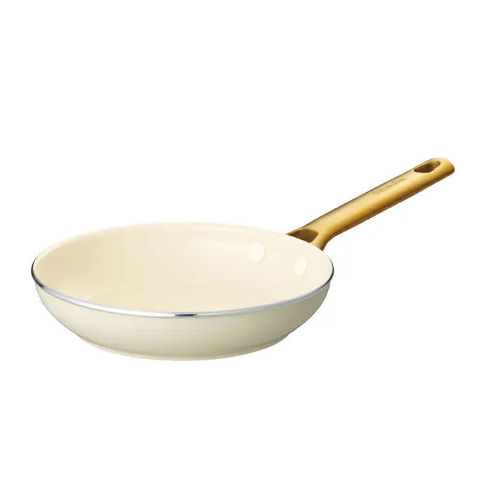 グリーンパン パドヴァ フライパン 20cm IH対応 GREENPAN【フライパン 鍋 直火 オーブン調理 調理器具 アルミ セラミックコーティング PFOA PFASフリー フッ素不使用】 クリームホワイト