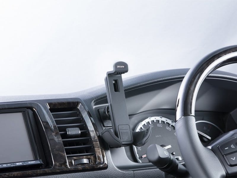 CRS ESSEX ハイエース ES スマホホルダースーパービッグ Bタイプ(1~3型) 車内アクセサリー CRS ESSEX ハイエース ES スマホホルダースーパービッグ Bタイプ(1~3型) 車内アクセサリー