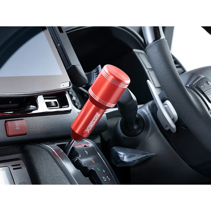 CRS ESSEX ハイエース ES AT用 ビレットシフトノブ レッド