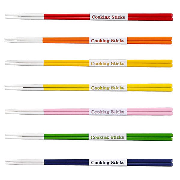 福井クラフト Cooking Sticks 菜箸 30cm クッキングスティック【食洗機対応 さいばし 耐熱 樹脂 日本 カラフル 日本製】 ブルーベリー