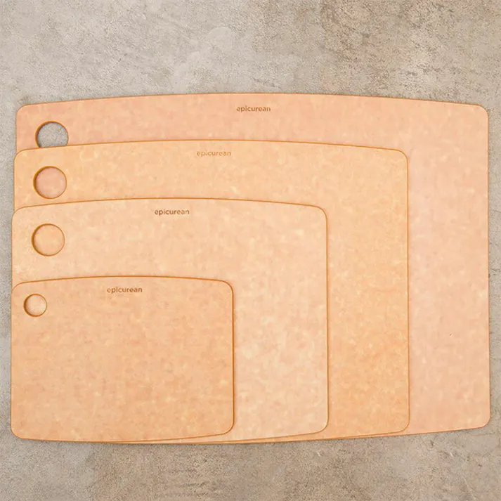 エピキュリアン カッティングボード LL ナチュラル/epicurean【まな板 薄型 軽量 木製 サーブボード まないた 食洗機対応 熱湯消毒可】 ナチュラル