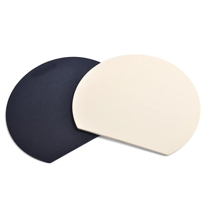 HANAKO エラストマー 抗菌 D型カッティングボード オフアドバンスドア はなこ【抗菌まな板 合成ゴム 丸 かまぼこ まな板 丸いまな板 食洗機対応】 オフホワイト