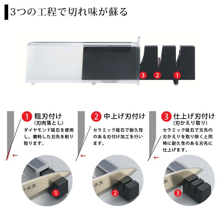 関孫六 ダイヤモンド&セラミックシャープナー 片刃用 AP0162 貝印 kai