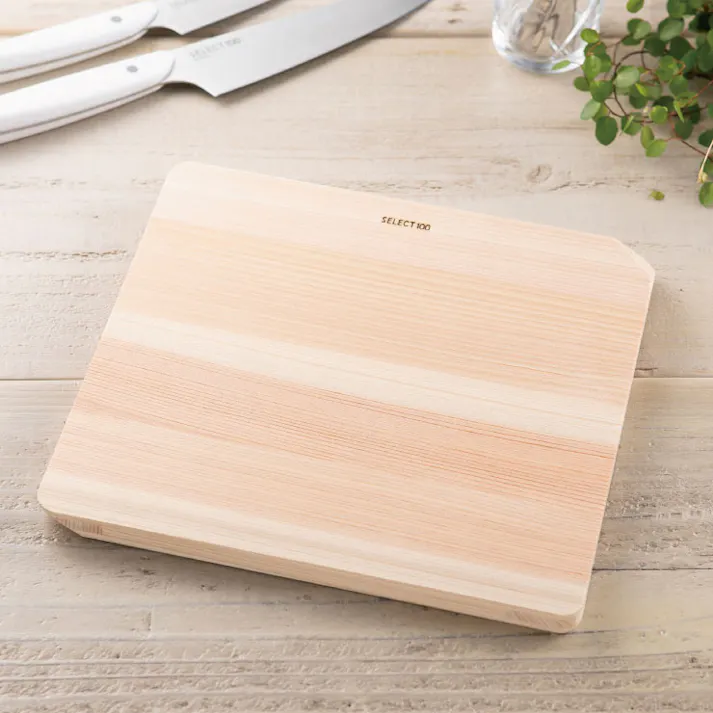 貝印 セレクト100 カッティングボード 230×210mm SELECT100 AP5125【まな板 カッティングボード ひのき 木 食洗機対応 kai】