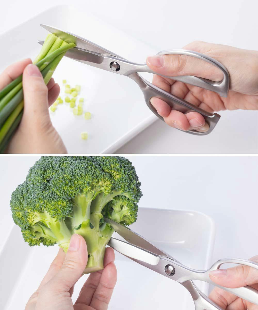 鍛造オールステンレス キッチンバサミ DH4495 貝印 KAI【調理 はさみ