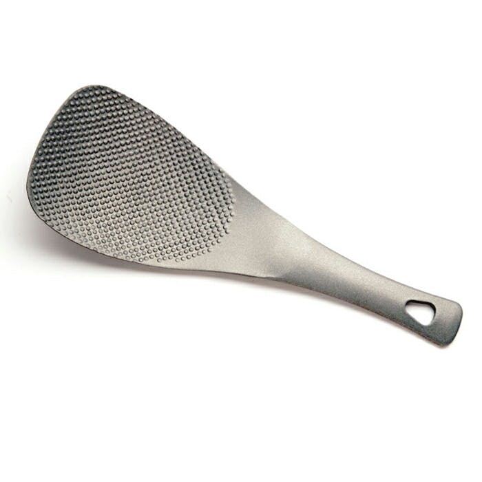 ののじ チタンしゃもじ NTS01T メール便【金属 軽量 調理ツール 食洗機