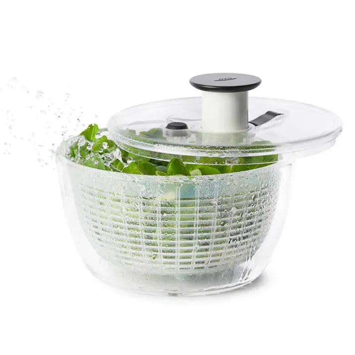 オクソー クリアサラダスピナー 小 11230500 OXO【野菜水切り器 サラダ 水切り サラダスピナー サラダボウル キッチン 調理ツール】