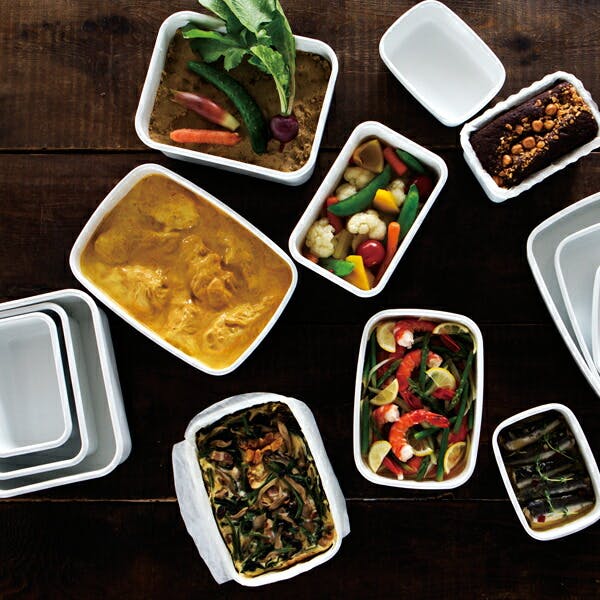 富士ホーロー 浅型容器 角型 S リリーkonte コンテ【オーブン