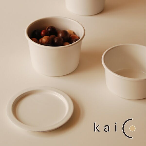 まもなく終了 保存容器 kaico カイコ キャニスター maru 2個セット まもなく終了 保存容器 kaico カイコ キャニスター maru 2個