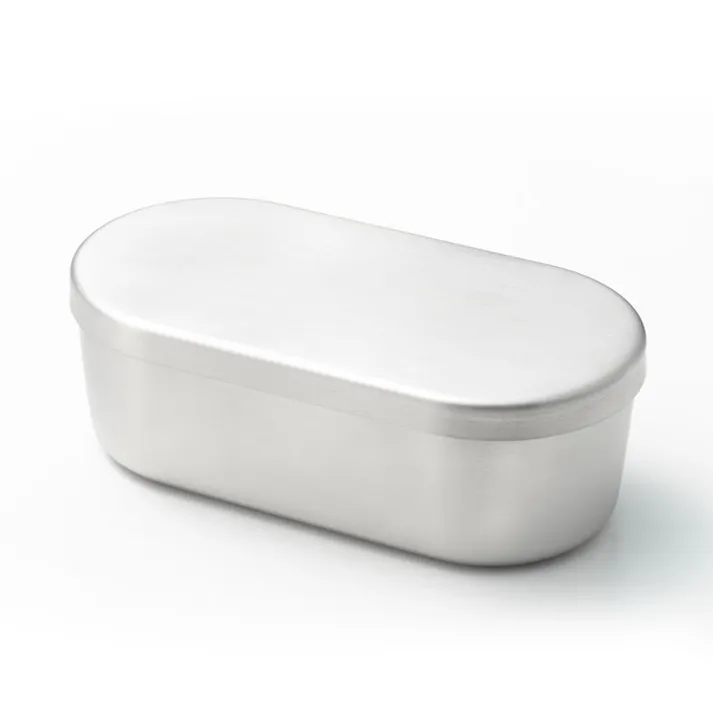 ヨシカワ and アンド ステンレスながまる缶 AN0203【ミニ 保存容器 ステンレス キャニスター 容器 丸缶 小判型 日本製】