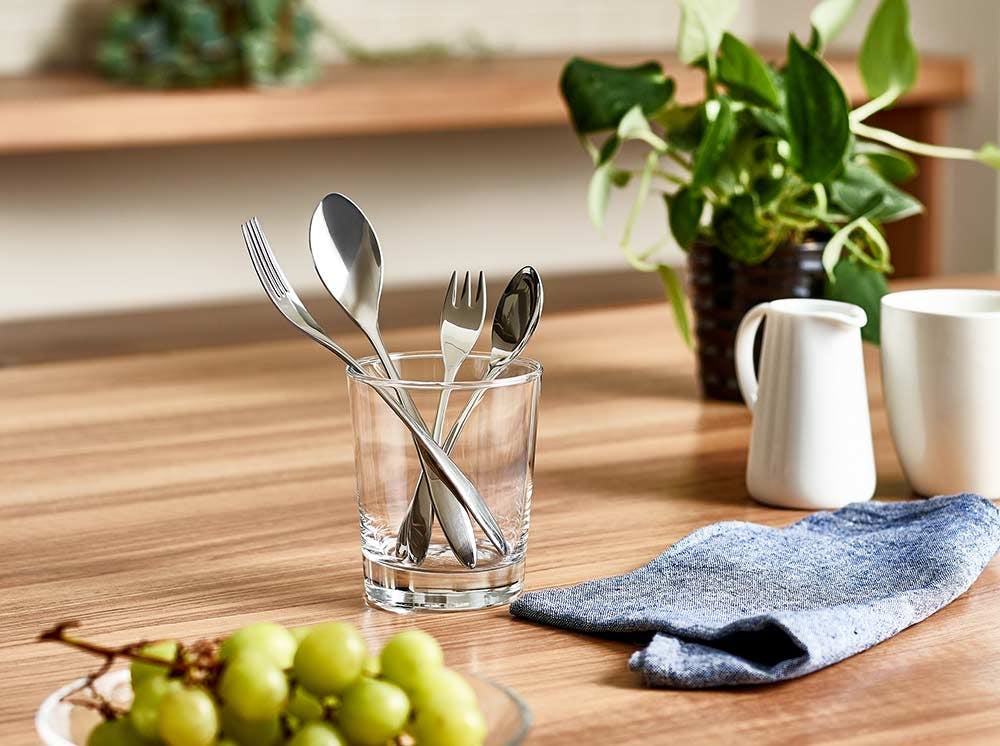 送料無料 TSUBAME なめらかスプーン 3本組 AUT1414 AUX オークス