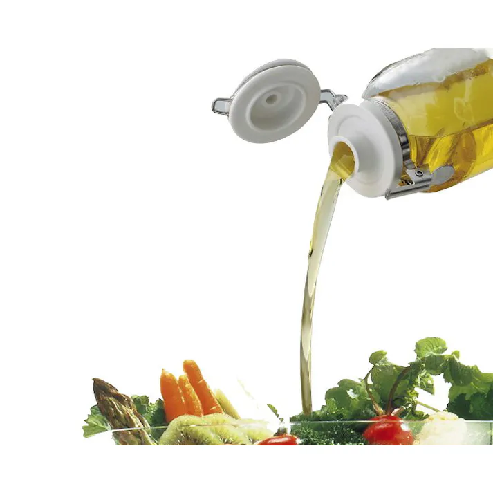 ワンプッシュ便利びん 300 セラーメイト 星硝 Cellar mate【密閉容器 ガラス瓶 蓋付 調味料ボトル ドレッシングボトル 保存容器 300ml 耐熱 日本製】