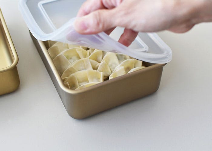 小伝具 アルミ角容器 5号 2.9L A-2591 北陸アルミニウム【アルミ 保存