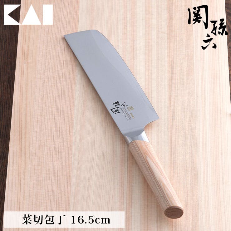 菜切り包丁(柄あり)6本セット．1本:¥2700x6本で¥16200