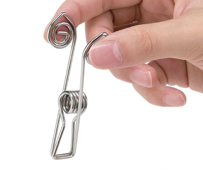 やさしいピンチ 8P 大木製作所【洗濯バサミ ステンレス 洗濯ばさみ