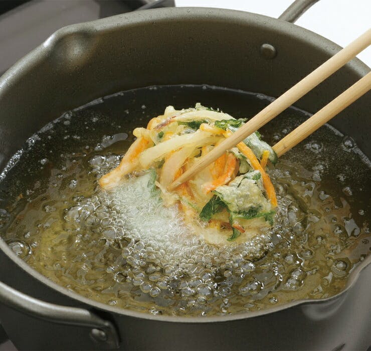 すっきり かき揚げリング SKR-01【揚げ物 調理ツール】かき揚げ