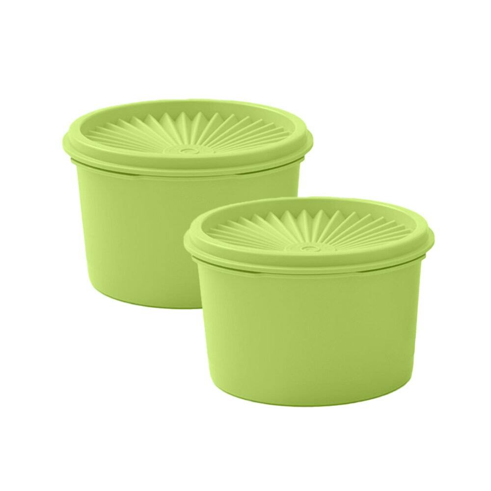 タッパー ミニデコレーター 2個セット Tupperware タッパーウェア【保存容器 密閉 密封 タッパ/密封容器 密閉容器/食材 小分け  容器/弁当箱 デザートケース/デコレーター ミニ/正規販売店】グリーン | 保存容器 通販 | ホームセンターのカインズ