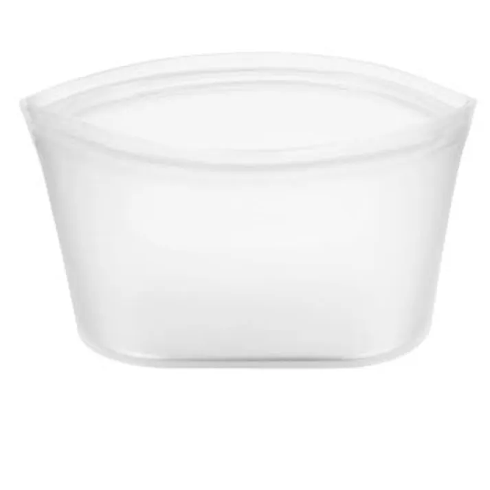 ZipTop ジップトップ ディッシュM【DISH M シリコン 保存容器 保存袋 食品 ジップ袋 シリコンバッグ】ディッシュMフロスト