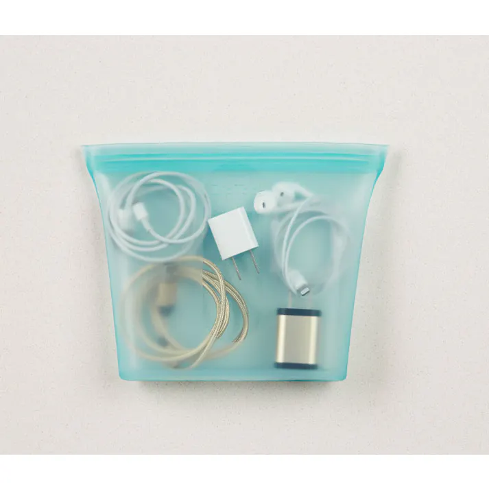 ZipTop ジップトップ ディッシュS【DISH S シリコン 保存容器 保存袋 食品 ジップ袋 シリコンバッグ】 フロスト