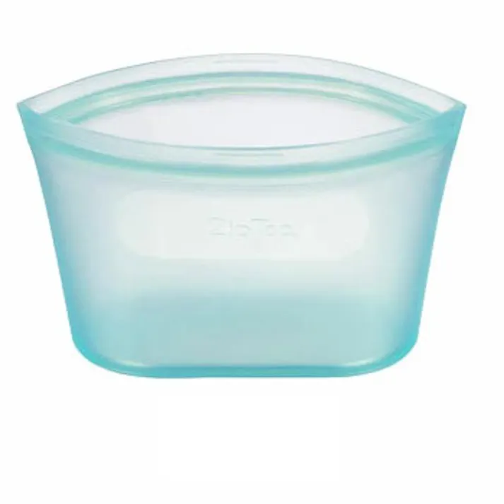 ZipTop ジップトップ ディッシュS【DISH S シリコン 保存容器 保存袋 食品 ジップ袋 シリコンバッグ】 ティール