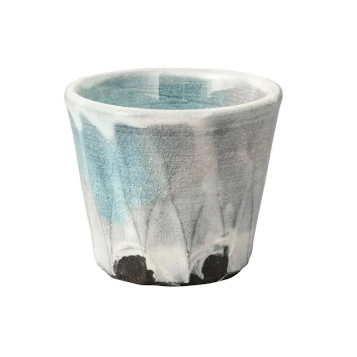 信楽焼 湖月 Kogetsu ぐい呑み 90ml ヤマ庄陶器【和食器 おちょこ 陶器 酒器 日本製 信楽】