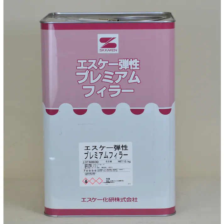 エスケー化研 エスケー弾性プレミアムフィラー 15Kg