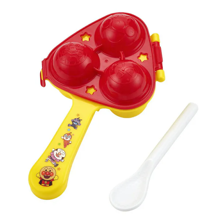 アンパンマン フルフルおにぎりメーカー KK-236【おにぎり 型 お弁当グッズ 一口サイズ 丸 小さい 子供用 食洗機対応 レック 通販 キッチン キャラクター】
