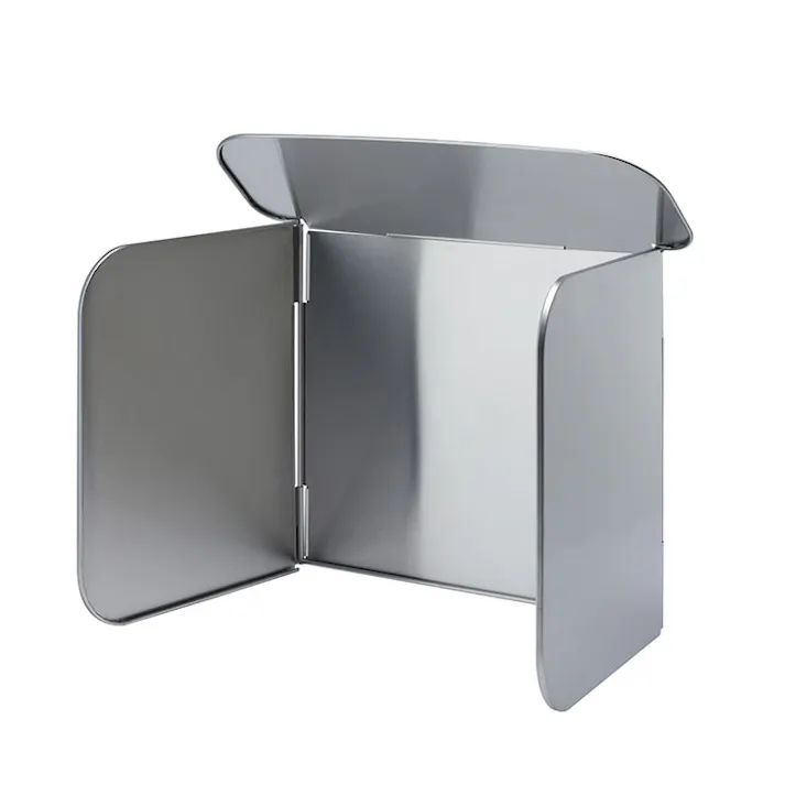 オークス コンパクト4面レンジガード ステンレス レイエ LES3200 AUX leye【コンロガード コンロ 油はね ガード 油はね防止 レンジガード 折りたたみ 食洗機対応 日本製】