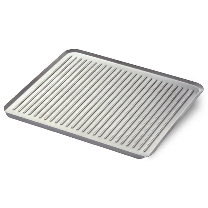 オークス レイエ 水が流れる ちょい置きトレー ステンレス LS1539【水切りトレー 水切りトレイ 水切り キッチン 台所 収納 leye AUX 日本製】